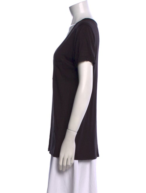 T by Alexander Wang V-Neck Short Sleeve T-Shirt