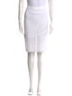 T by Alexander Wang Cutout Accent Knee-Length Skirt