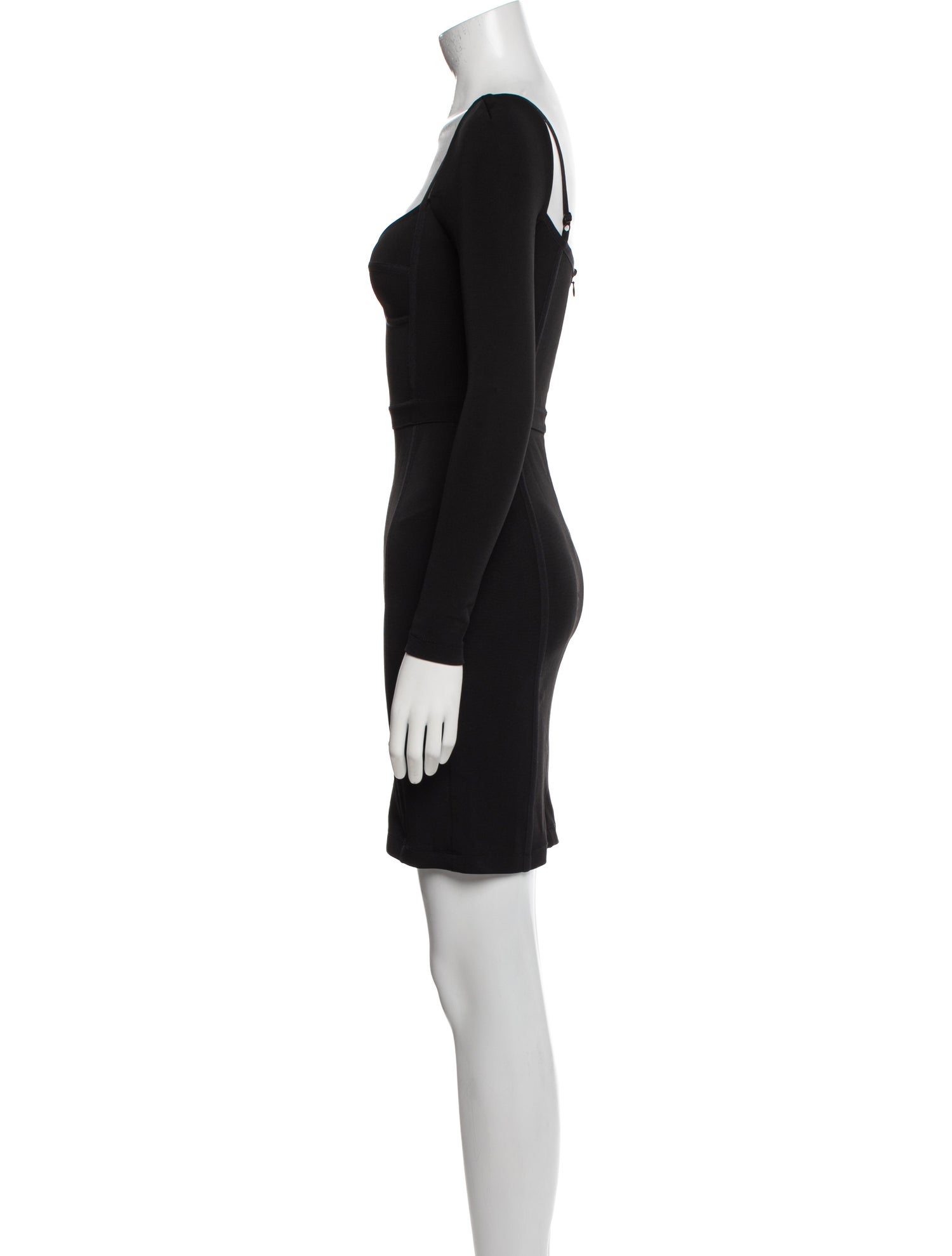 T by Alexander Wang Square Neckline Mini Dress