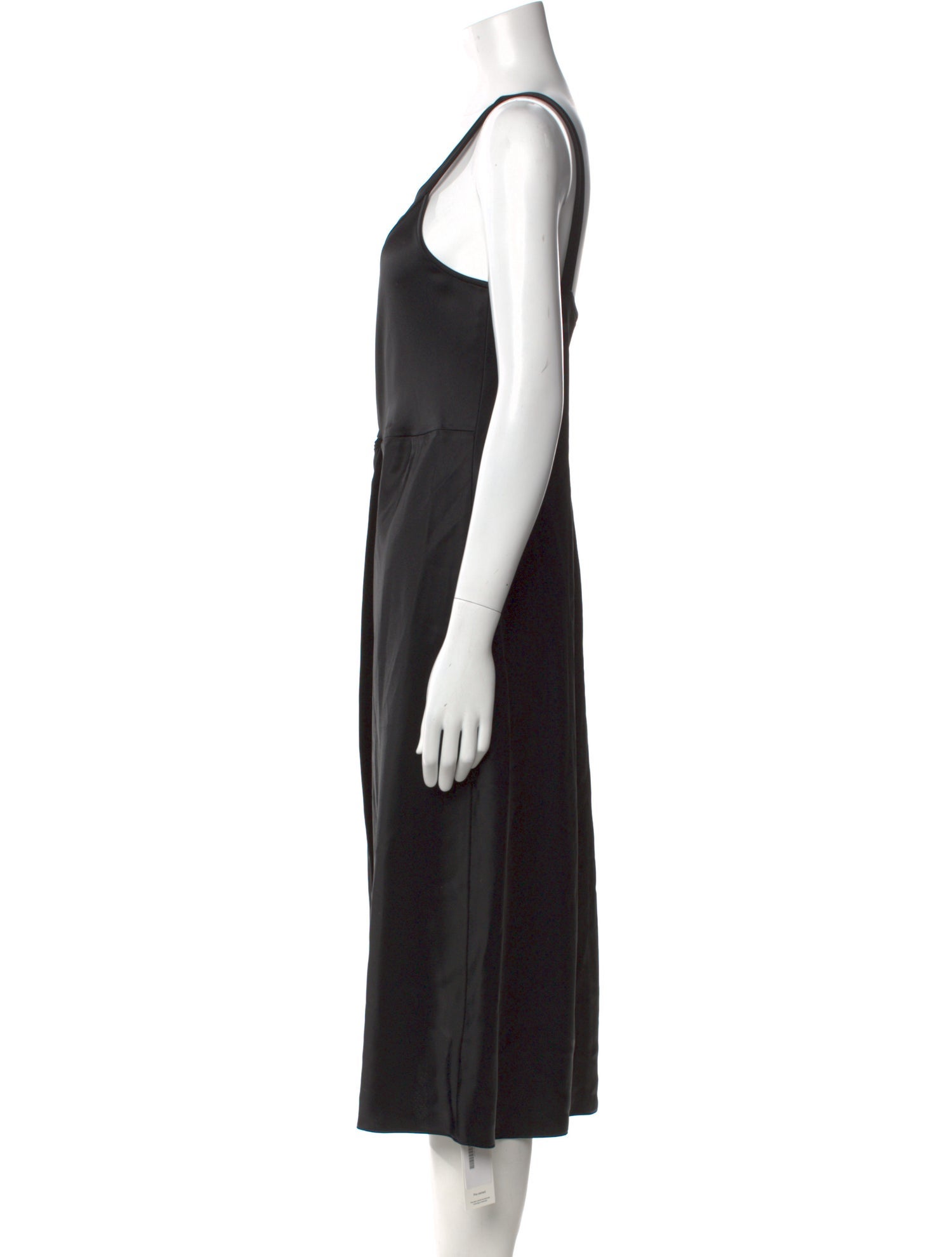 T by Alexander Wang V-Neck Midi Length Dress