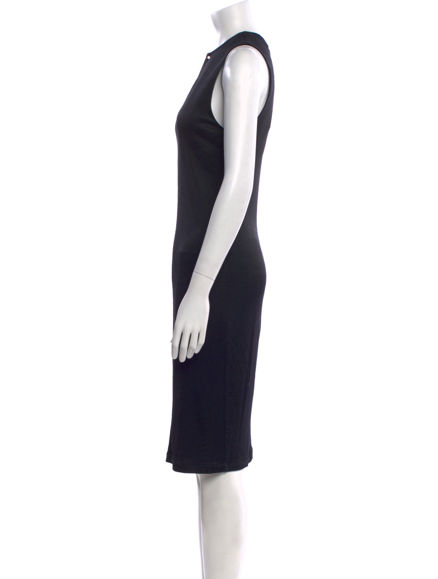 T by Alexander Wang V-Neck Knee-Length Dress