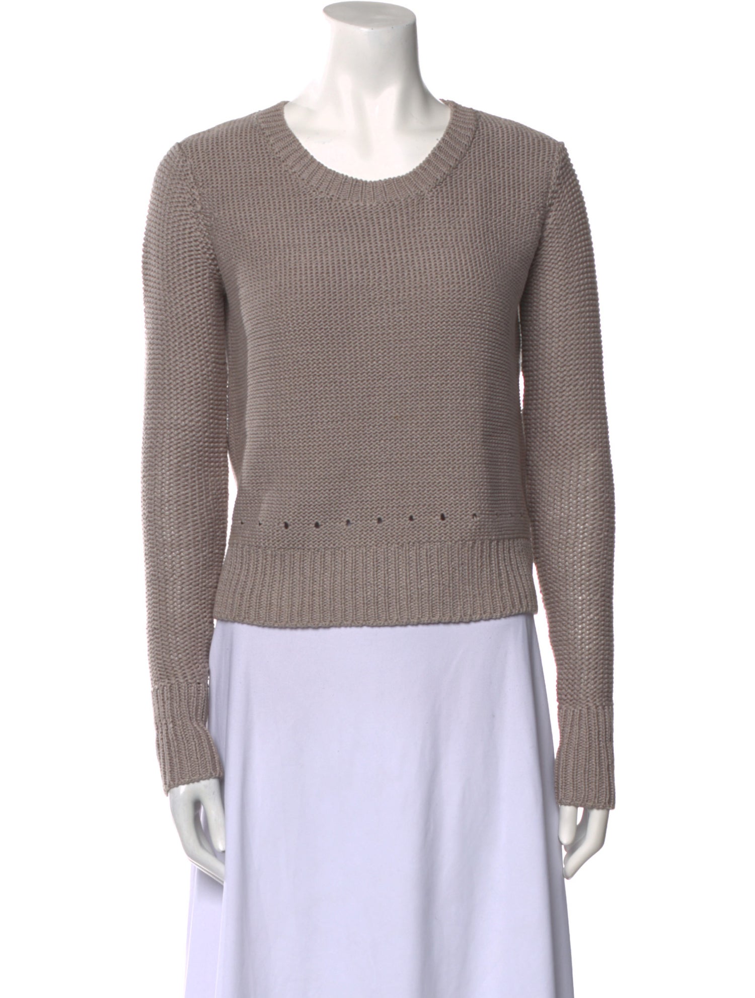 T by Alexander Wang Scoop Neck Sweater