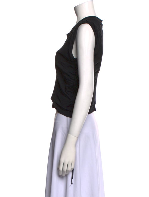 T by Alexander Wang Crew Neck Sleeveless Crop Top