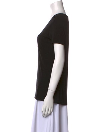 T by Alexander Wang Scoop Neck Short Sleeve T-Shirt