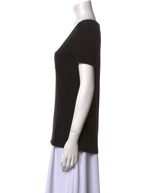 T by Alexander Wang Scoop Neck Short Sleeve T-Shirt
