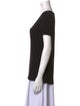 T by Alexander Wang Scoop Neck Short Sleeve T-Shirt