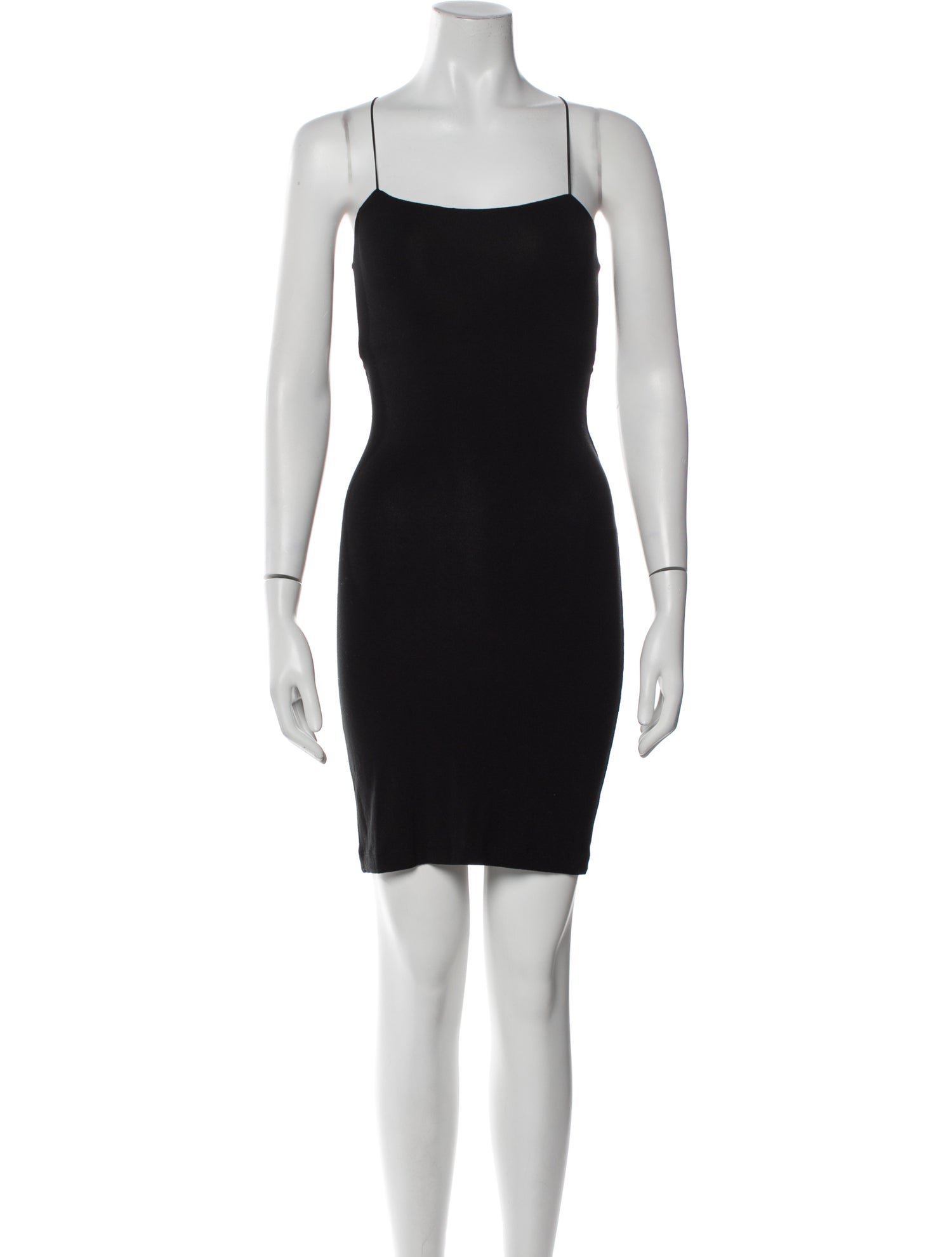 T by Alexander Wang Square Neckline Mini Dress
