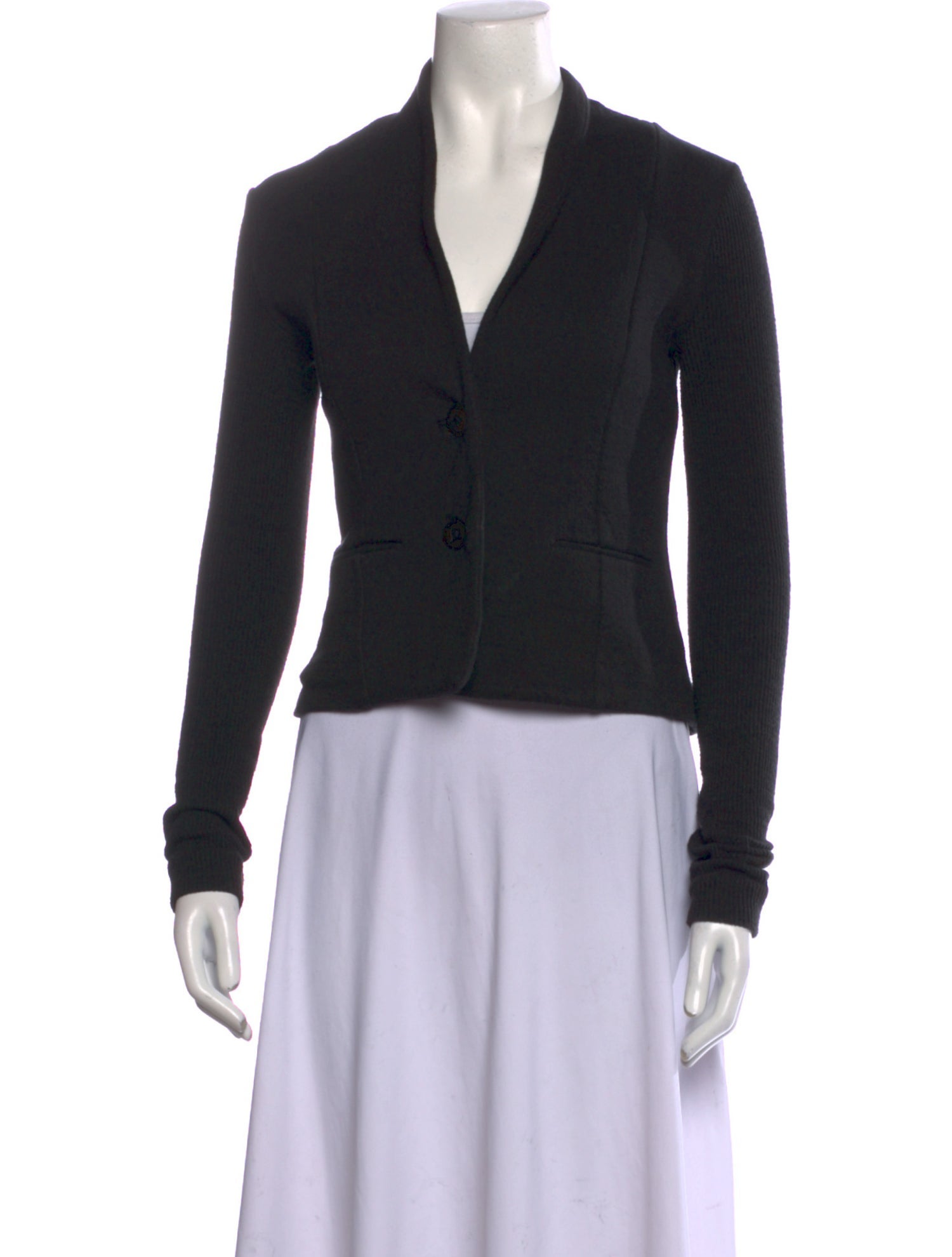 T by Alexander Wang Long Sleeve Crop Top