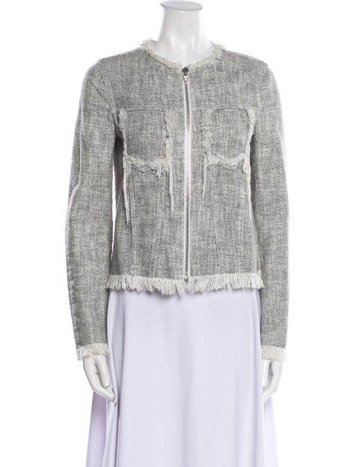 T by Alexander Wang Tweed Pattern Jacket