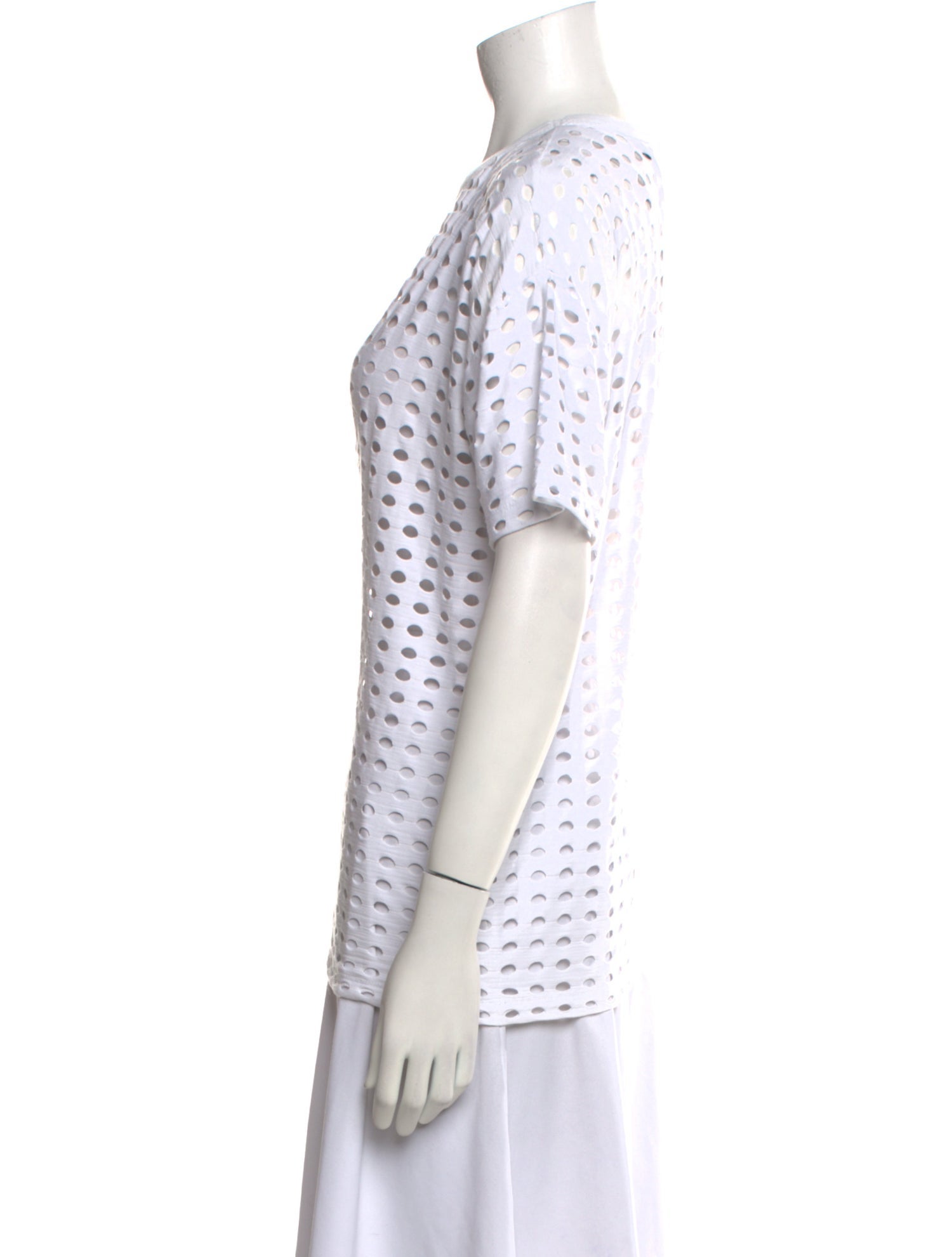 T by Alexander Wang Crew Neck Short Sleeve T-Shirt