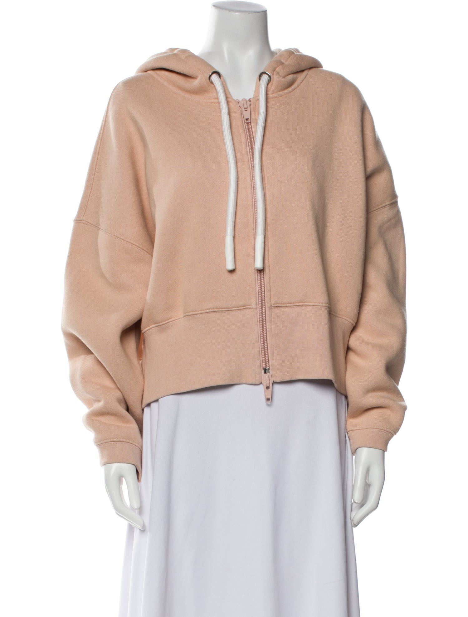 T by Alexander Wang V-Neck Long Sleeve Sweatshirt