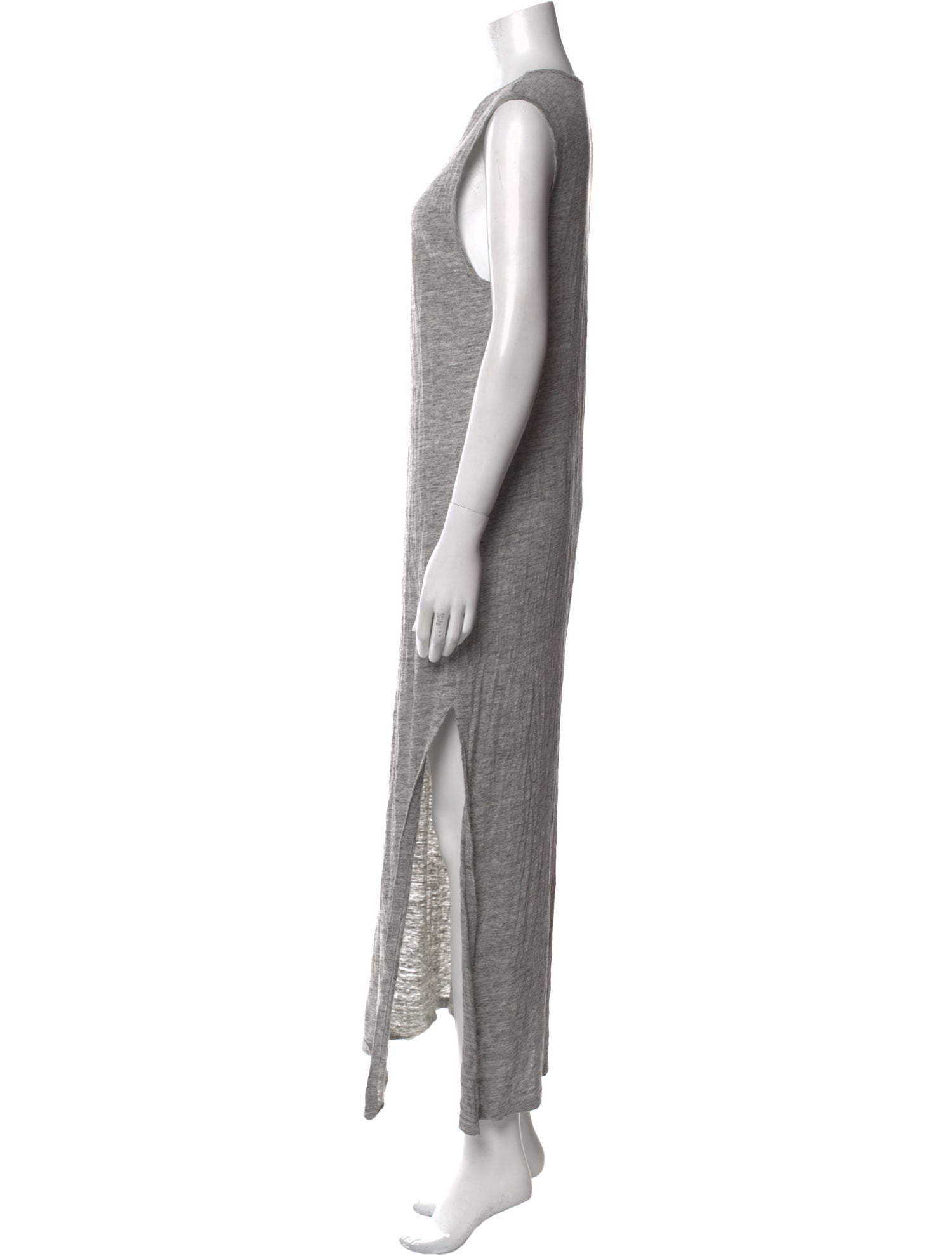 T by Alexander Wang Linen Long Dress