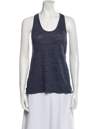 T by Alexander Wang Scoop Neck Sleeveless Top