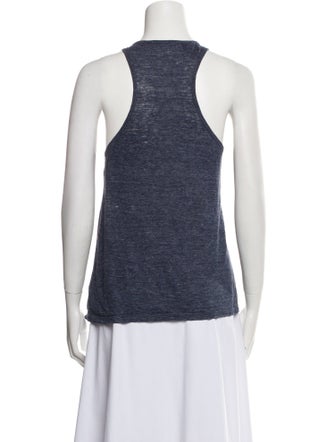 T by Alexander Wang Scoop Neck Sleeveless Top