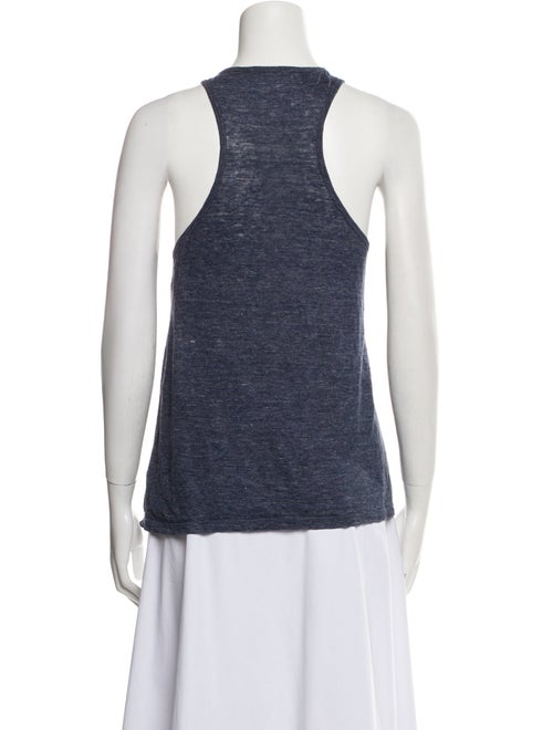 T by Alexander Wang Scoop Neck Sleeveless Top