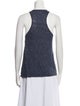 T by Alexander Wang Scoop Neck Sleeveless Top
