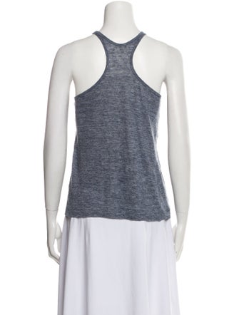 T by Alexander Wang Scoop Neck Sleeveless Top