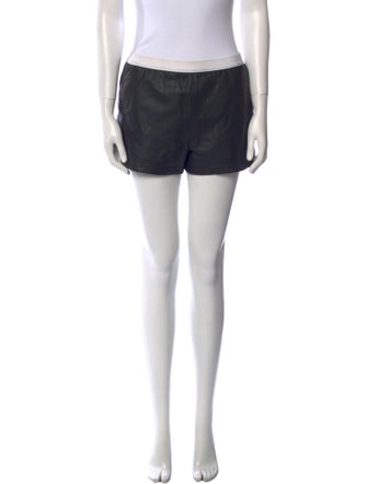 T by Alexander Wang Lambskin Mini Shorts
