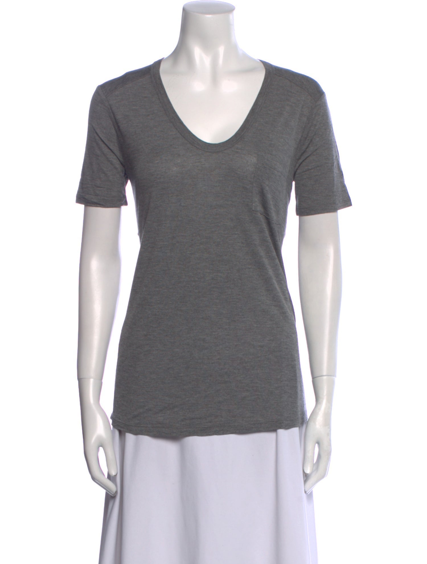 T by Alexander Wang V-Neck Short Sleeve T-Shirt w/ Tags