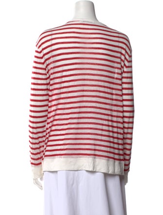 T by Alexander Wang Striped Crew Neck Sweatshirt