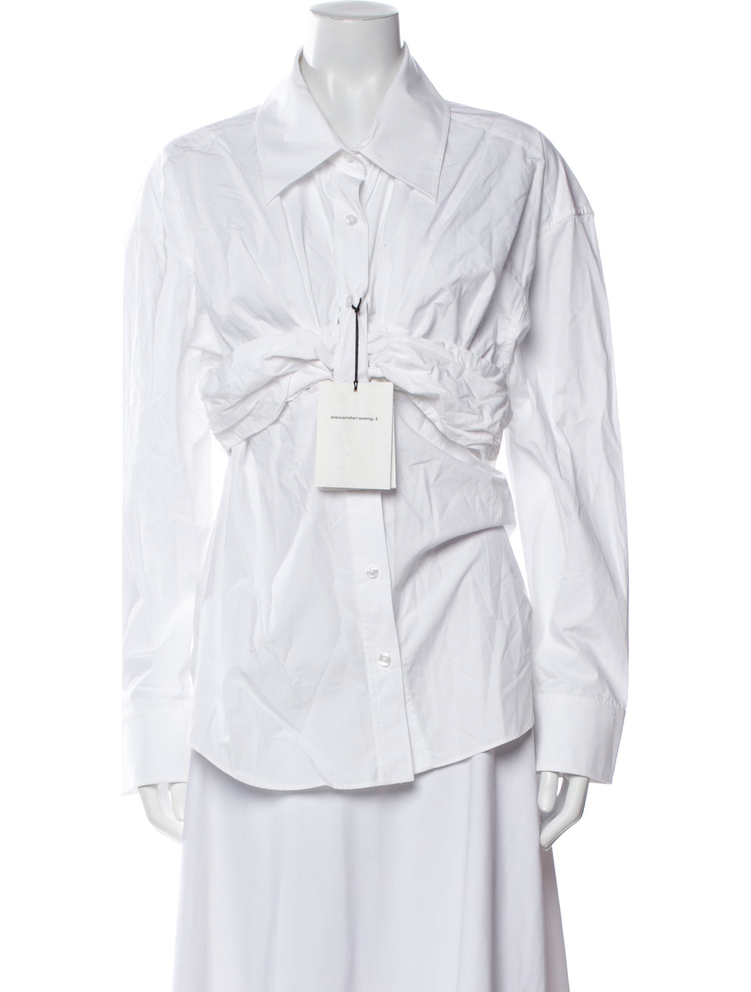 T by Alexander Wang Long Sleeve Button-Up Top w/ Tags