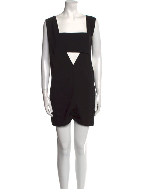 T by Alexander Wang Square Neckline Romper
