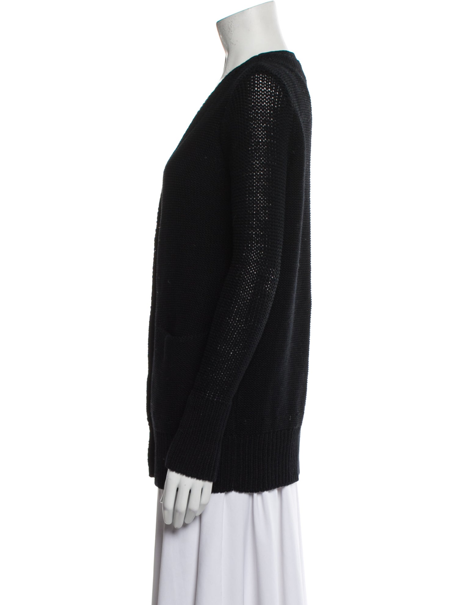 T by Alexander Wang Plunge Neckline Sweater