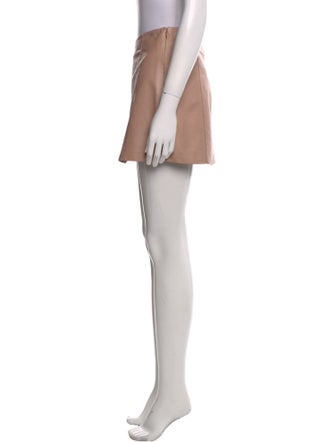 T by Alexander Wang Lambskin Mini Skirt