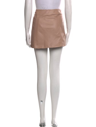 T by Alexander Wang Lambskin Mini Skirt