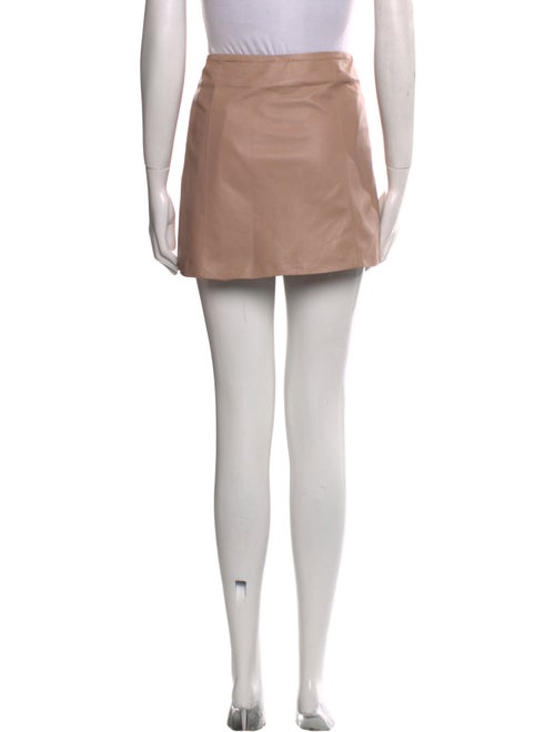 T by Alexander Wang Lambskin Mini Skirt
