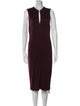 T by Alexander Wang V-Neck Midi Length Dress