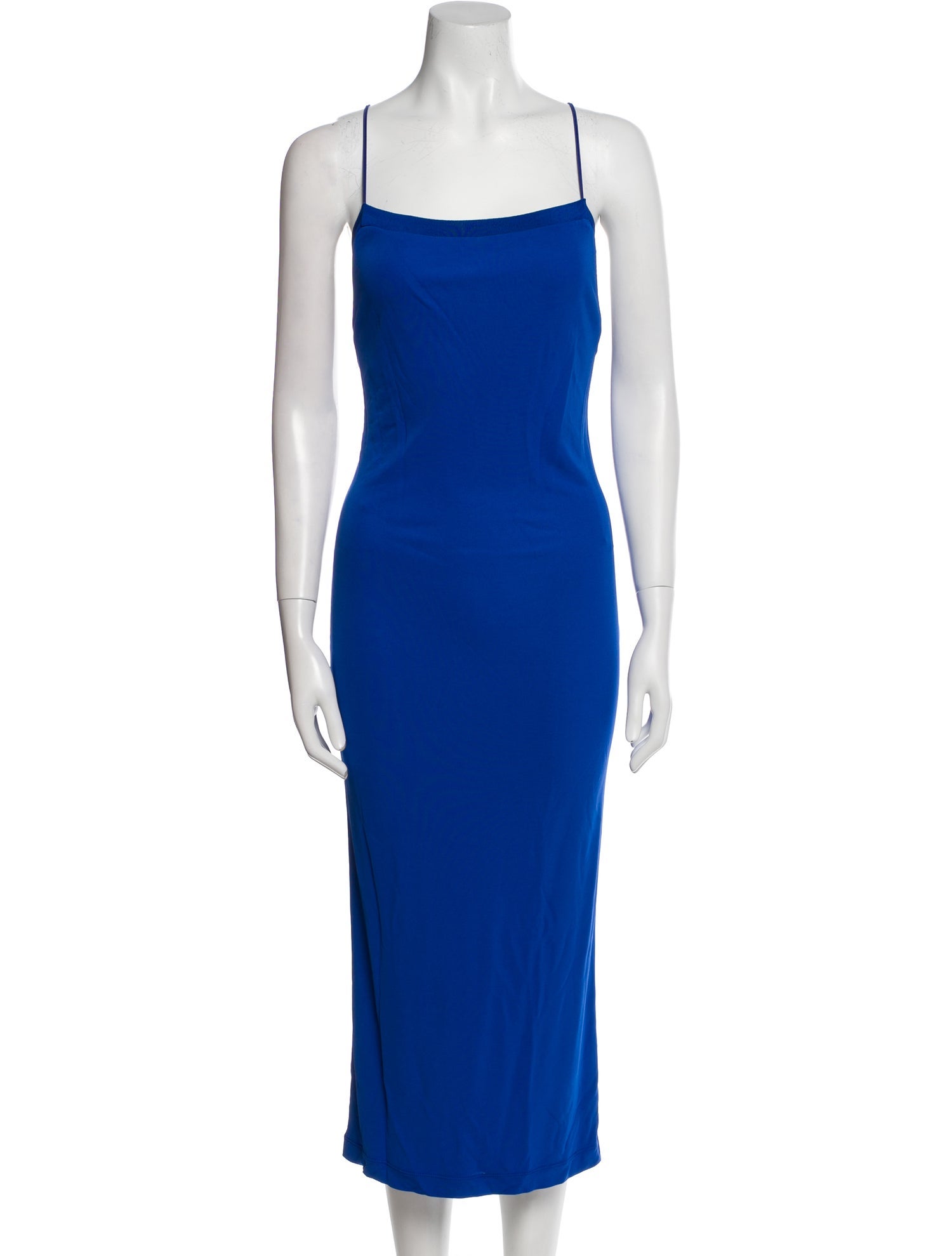 T by Alexander Wang Square Neckline Long Dress