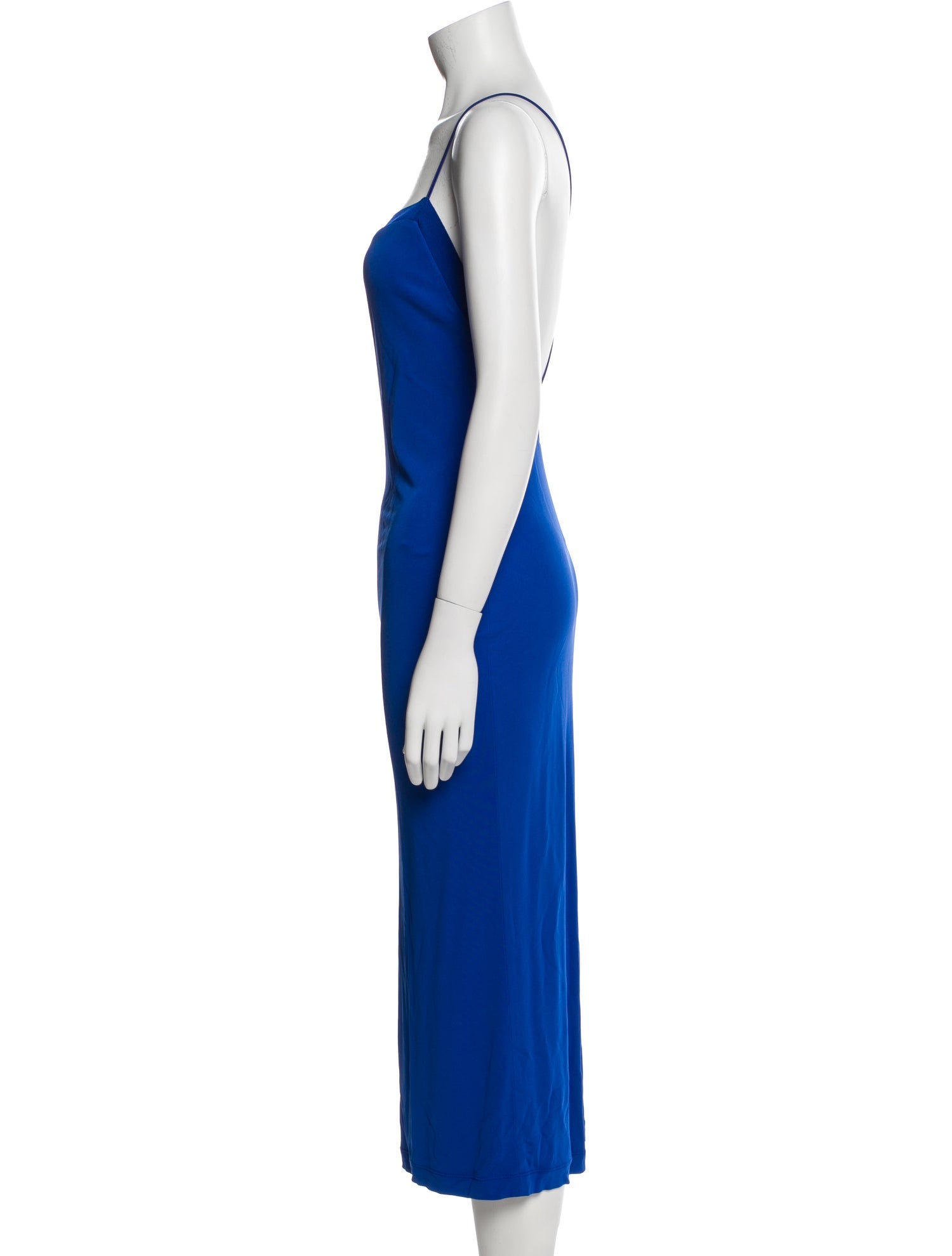 T by Alexander Wang Square Neckline Long Dress