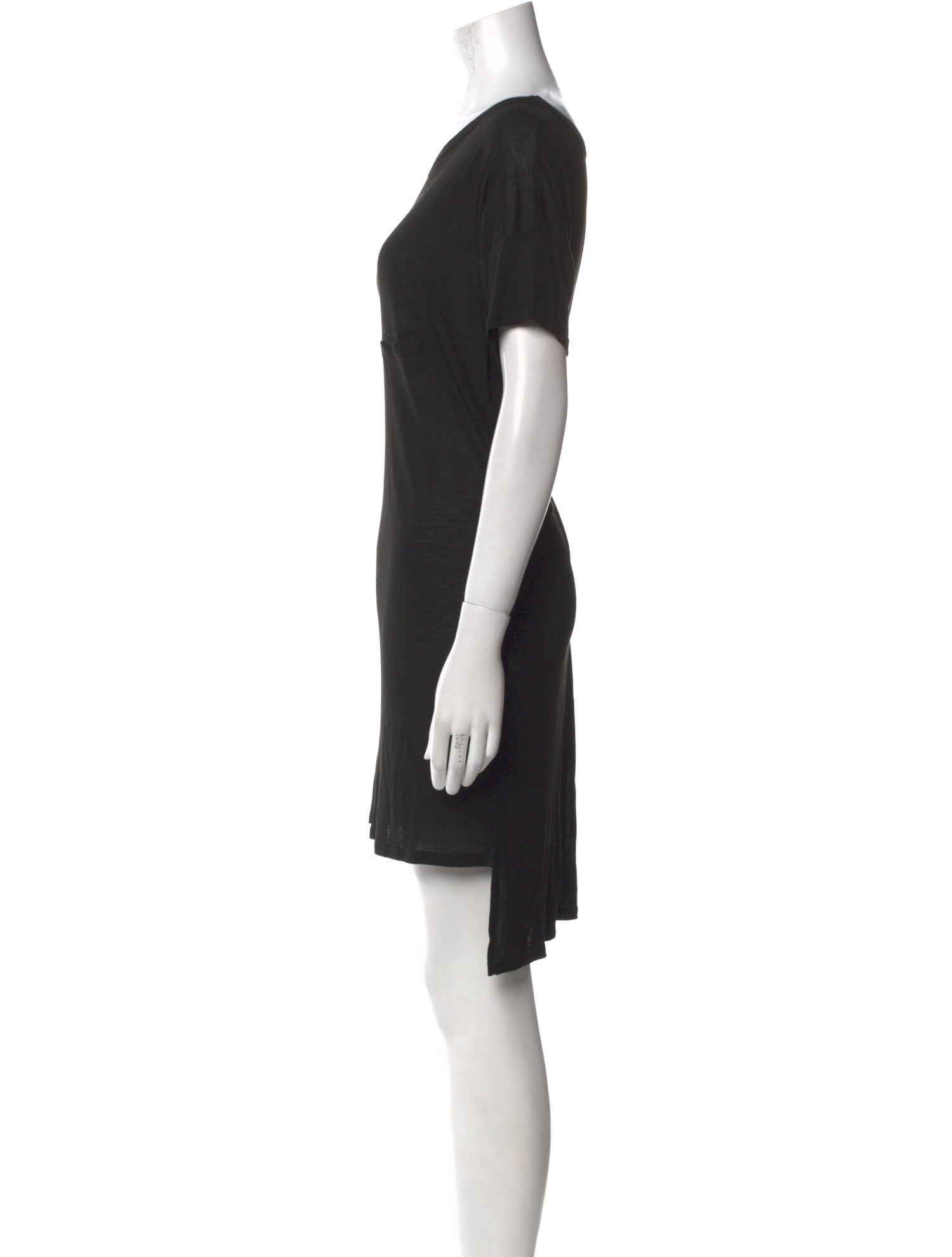 T by Alexander Wang Bateau Neckline Knee-Length Dress