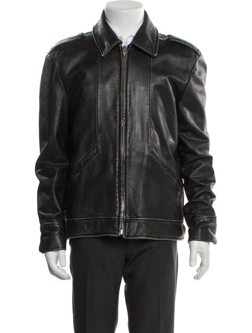 T by Alexander Wang Leather Moto Jacket