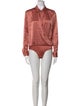 T by Alexander Wang Mock Neck Long Sleeve Bodysuit