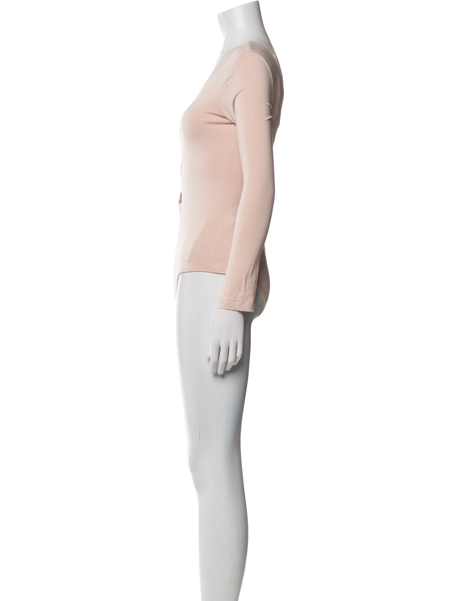 T by Alexander Wang V-Neck Long Sleeve Bodysuit w/ Tags