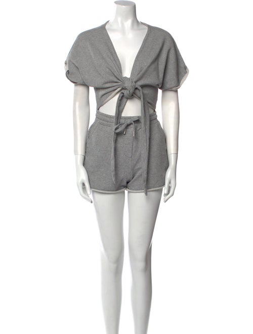 T by Alexander Wang V-Neck Romper