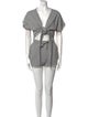 T by Alexander Wang V-Neck Romper