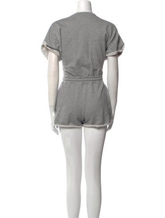 T by Alexander Wang V-Neck Romper