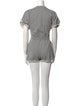 T by Alexander Wang V-Neck Romper