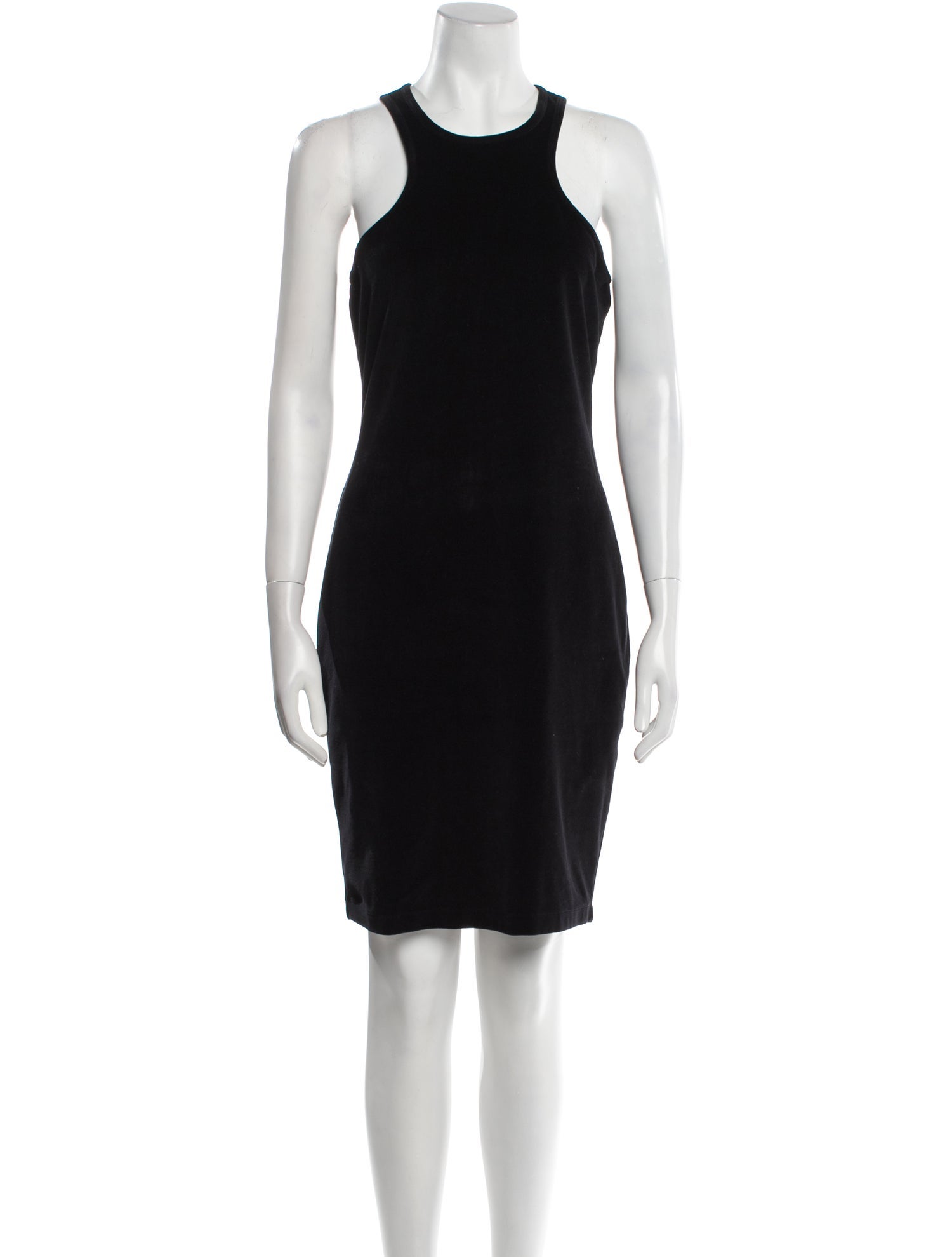 T by Alexander Wang Crew Neck Knee-Length Dress