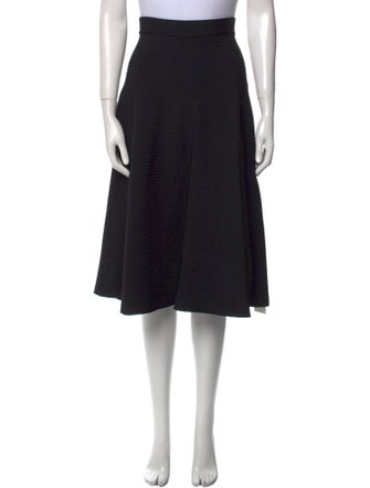 T by Alexander Wang Ruffle Embellishment Knee-Length Skirt