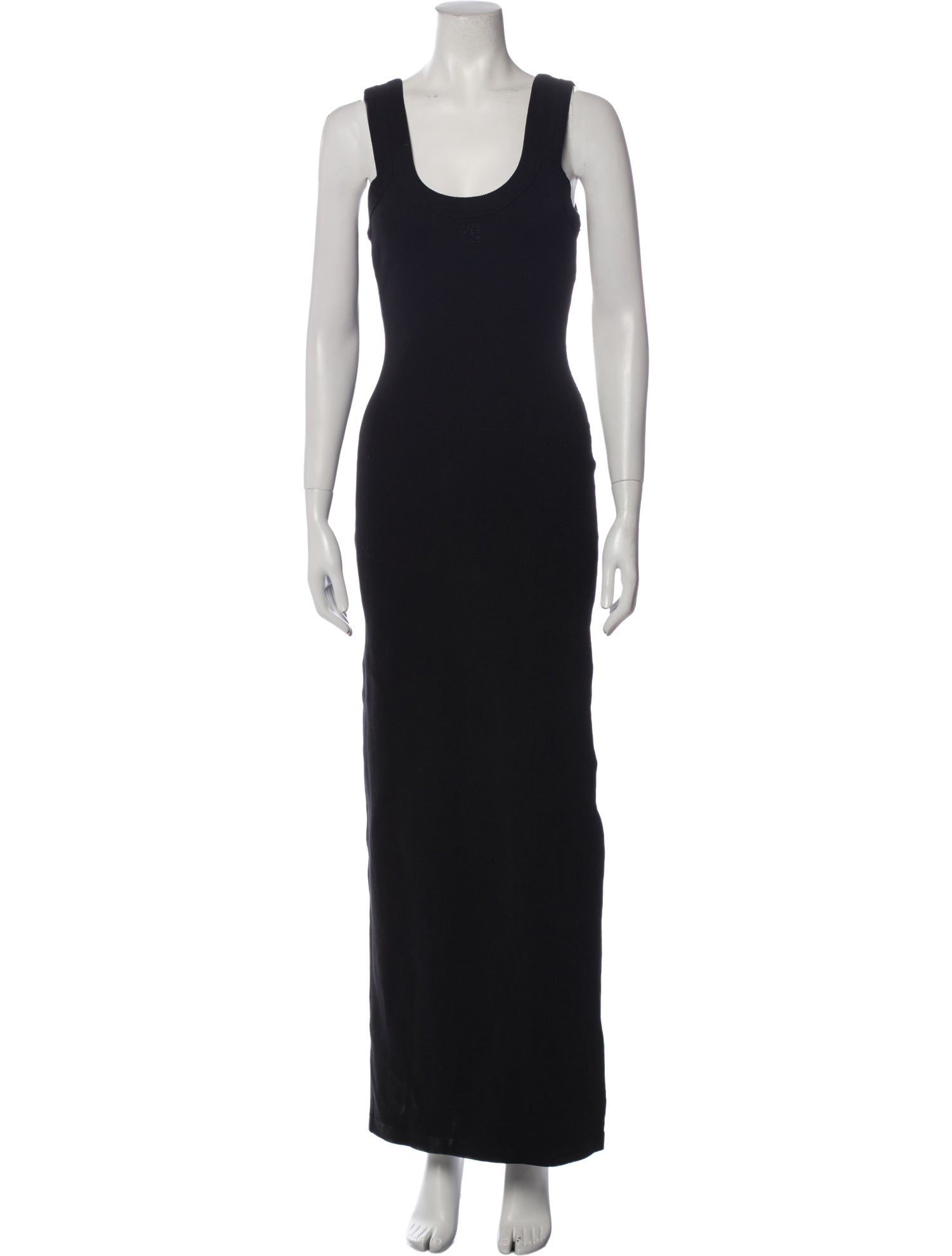 T by Alexander Wang Scoop Neck Long Dress
