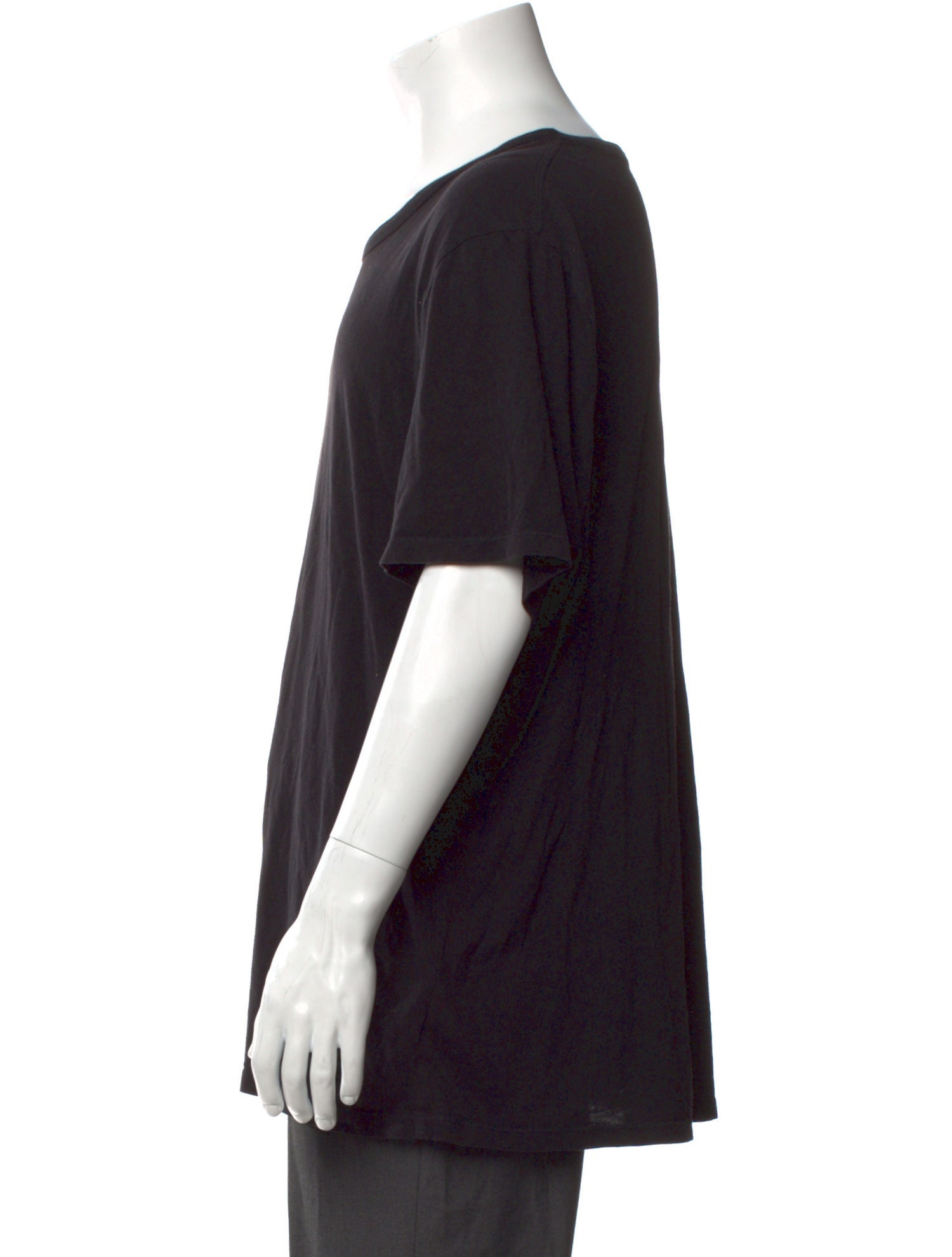 T by Alexander Wang Scoop Neck Short Sleeve T-Shirt