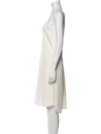 T by Alexander Wang V-Neck Midi Length Dress