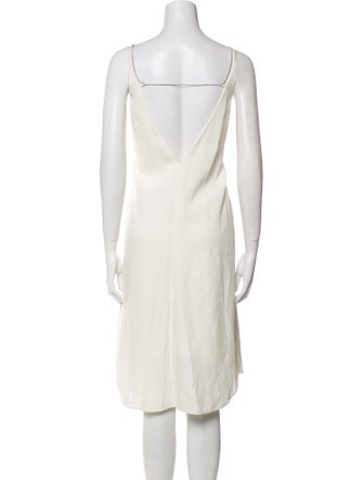 T by Alexander Wang V-Neck Midi Length Dress