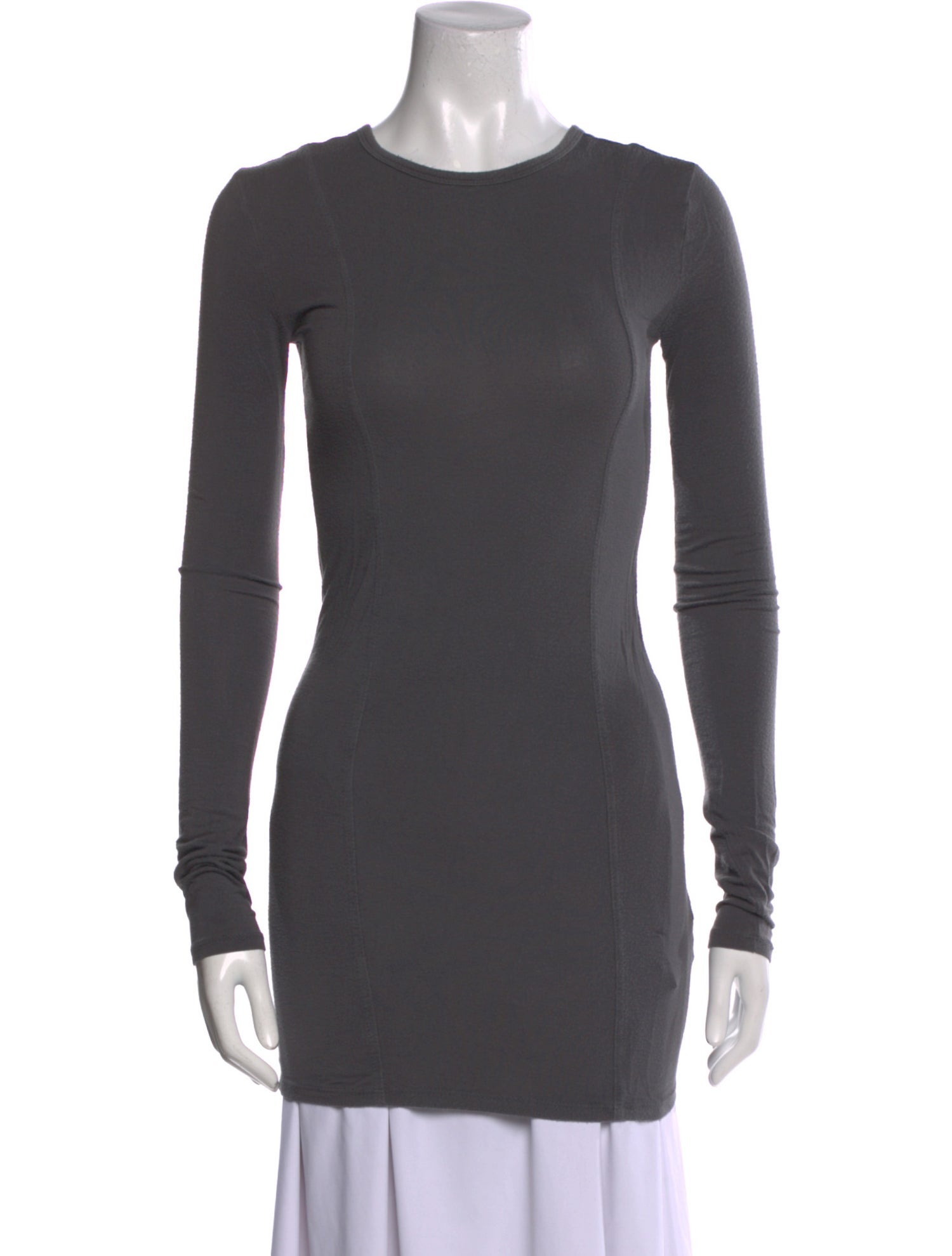 T by Alexander Wang Crew Neck Long Sleeve T-Shirt