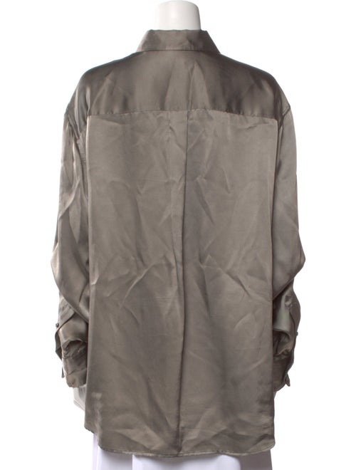 Alexanderwang.T Long Sleeve Button-Up Top