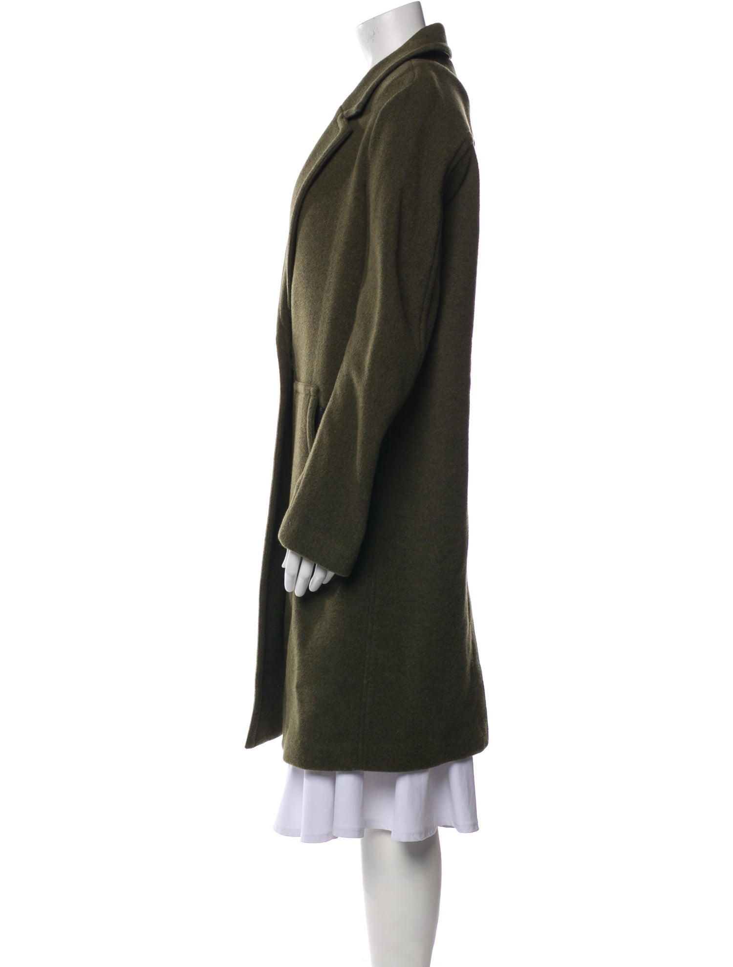 T by Alexander Wang Virgin Wool Coat